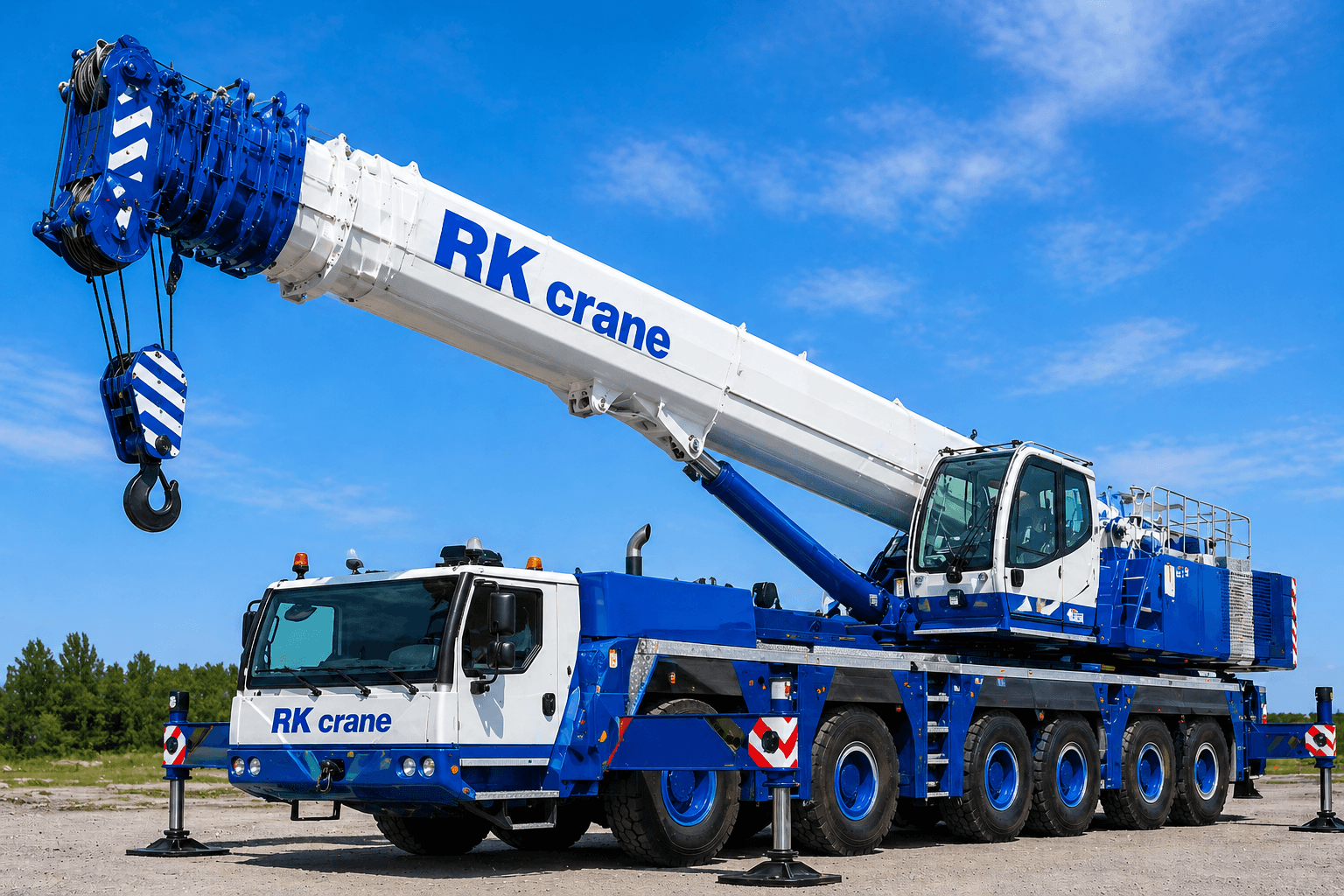 Heavy lift crane operation